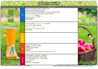 Menus du 21 au 25 juillet