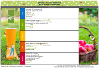 Menus du 20 au 24 octobre