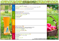 Menus du 3 au 7 novembre