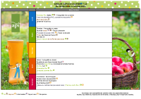 Menus du 1er au 5 juin